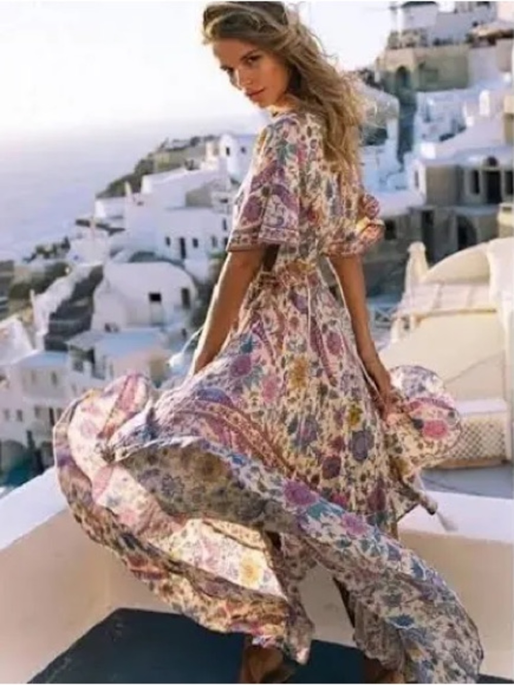 Spell lovebird gown medium